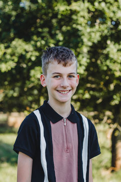 Outdoor Family Photoshoot Teenage Boy