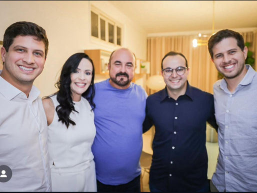 Breno Araújo, Márcia Conrado e Wilton Brito unidos pelo povo