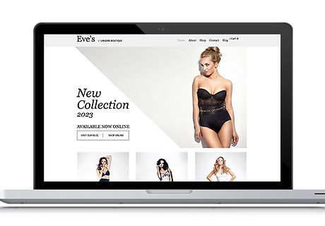 Lingerie Web Design