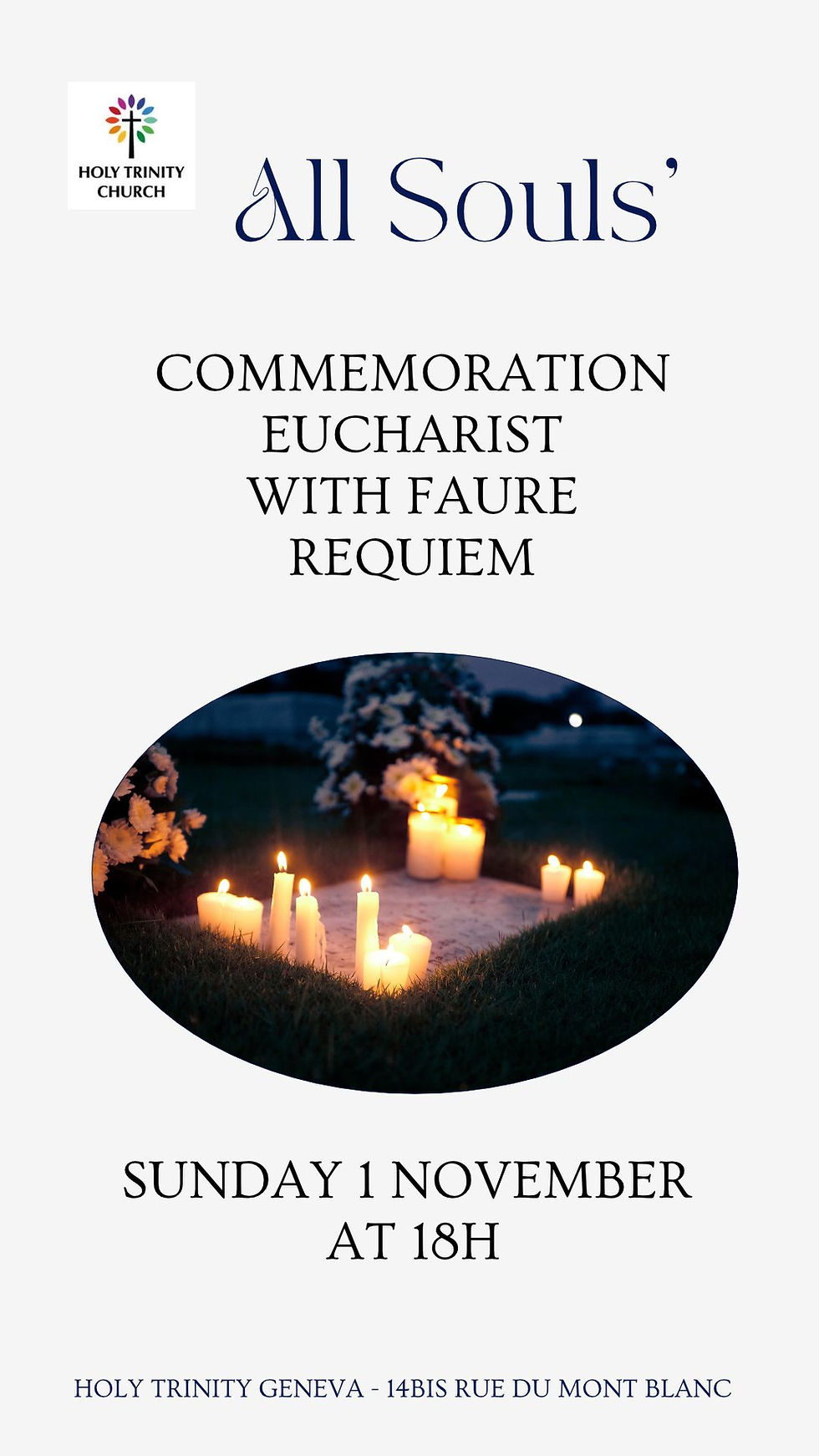 All Souls Commemoration Mass with Faure Requiem in Church