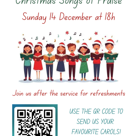 Choose the Carols you prefer! Songs of Praise on Sunday 14th December 2025