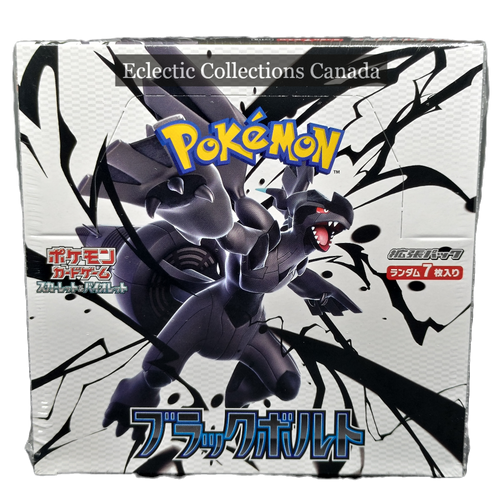 Pokemon Black Bolt (regular) - sv11b - Booster Box Japanese