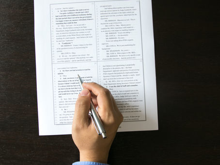 Evaluating Credibility: How Detailed Transcript Outlines Expose Substantive Witness Inconsistencies