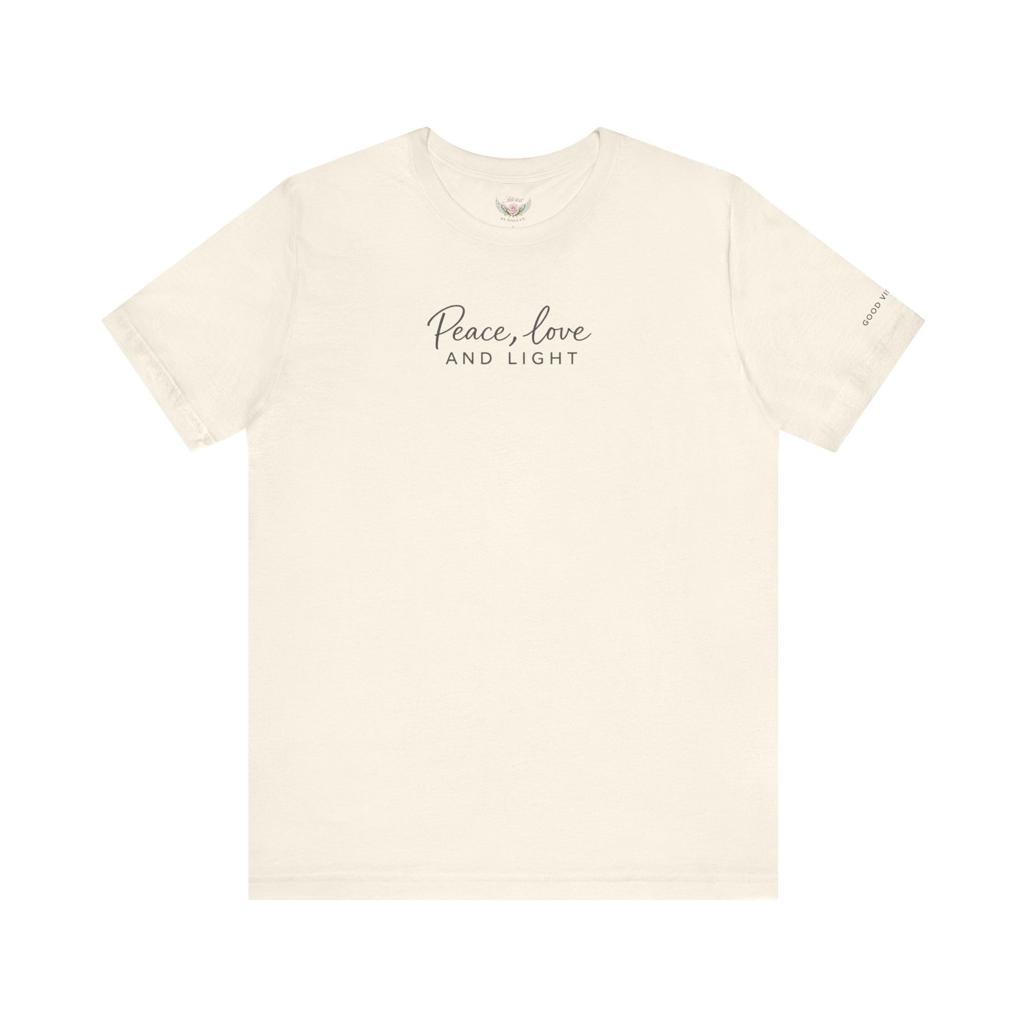 Peace Love and Light Affirmation Tee
