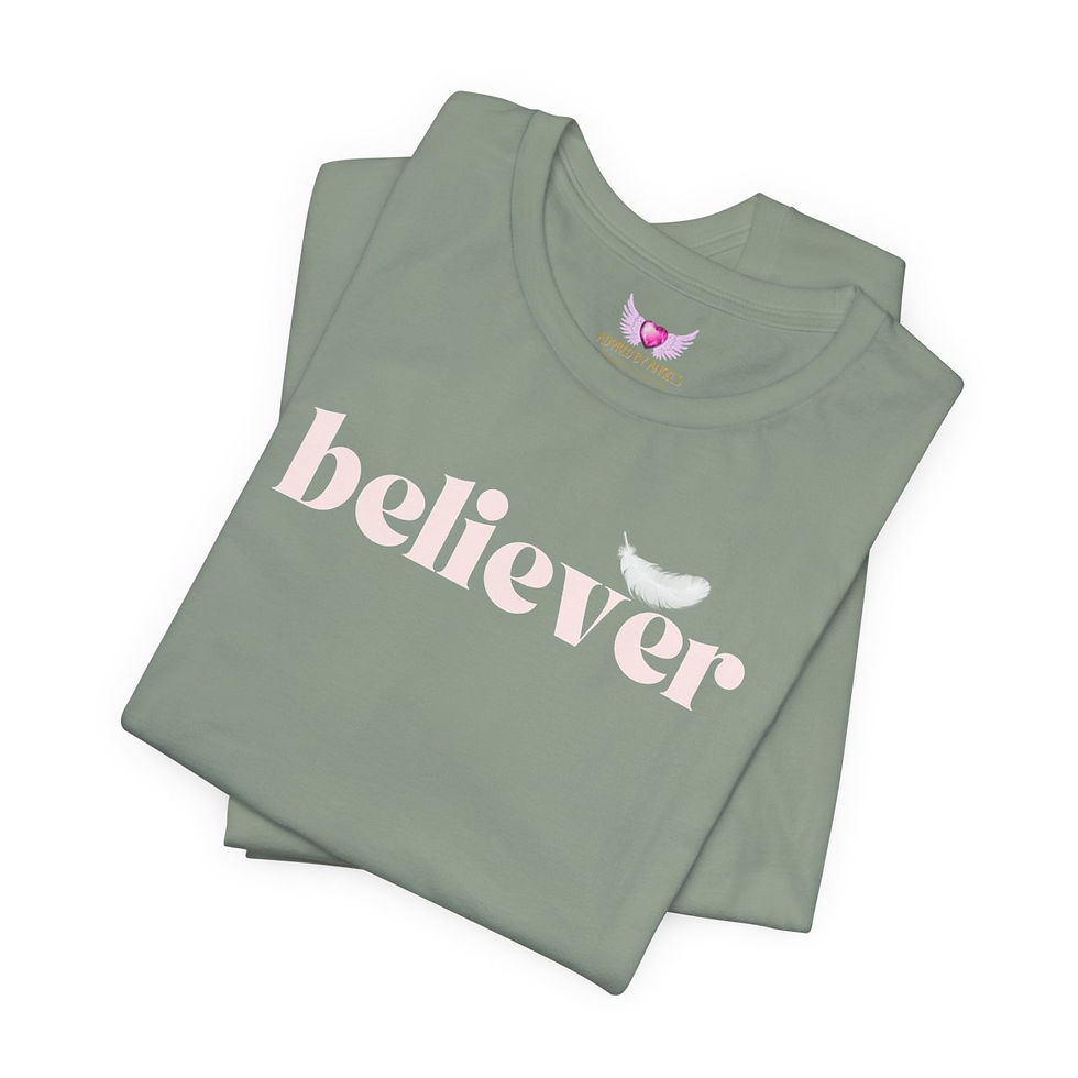 Thumbnail: Believer Angel Feather Tee.