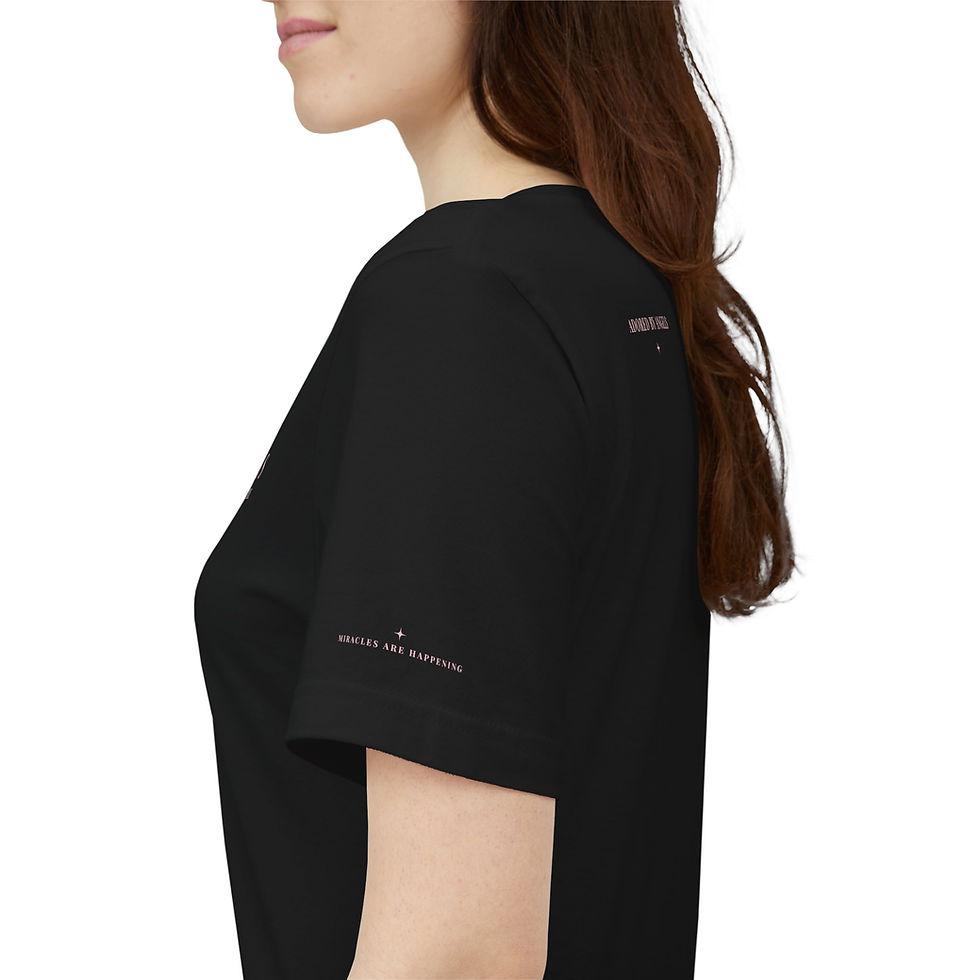 Thumbnail: Angels Are Everywhere Font Tee (Natural)