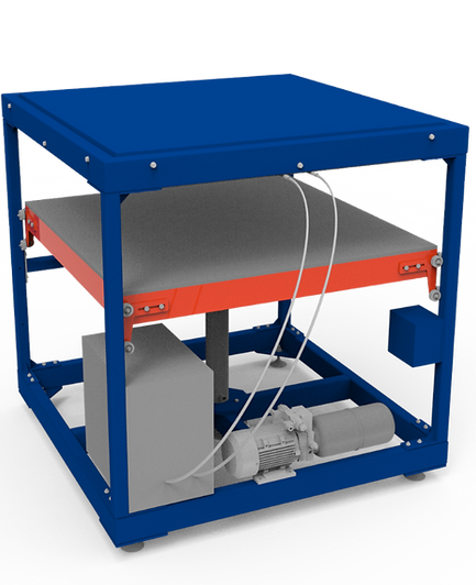 Presse à froid V3 Carbon Blue pour le refroidissement rapide des plaques plastique