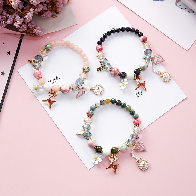 Miniatura: Pearl Bracelet, Natural Stone Bead Bracelet