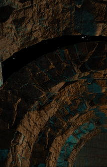 3D render of VR city