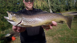 Fishing with Jim's Jigs jigs.