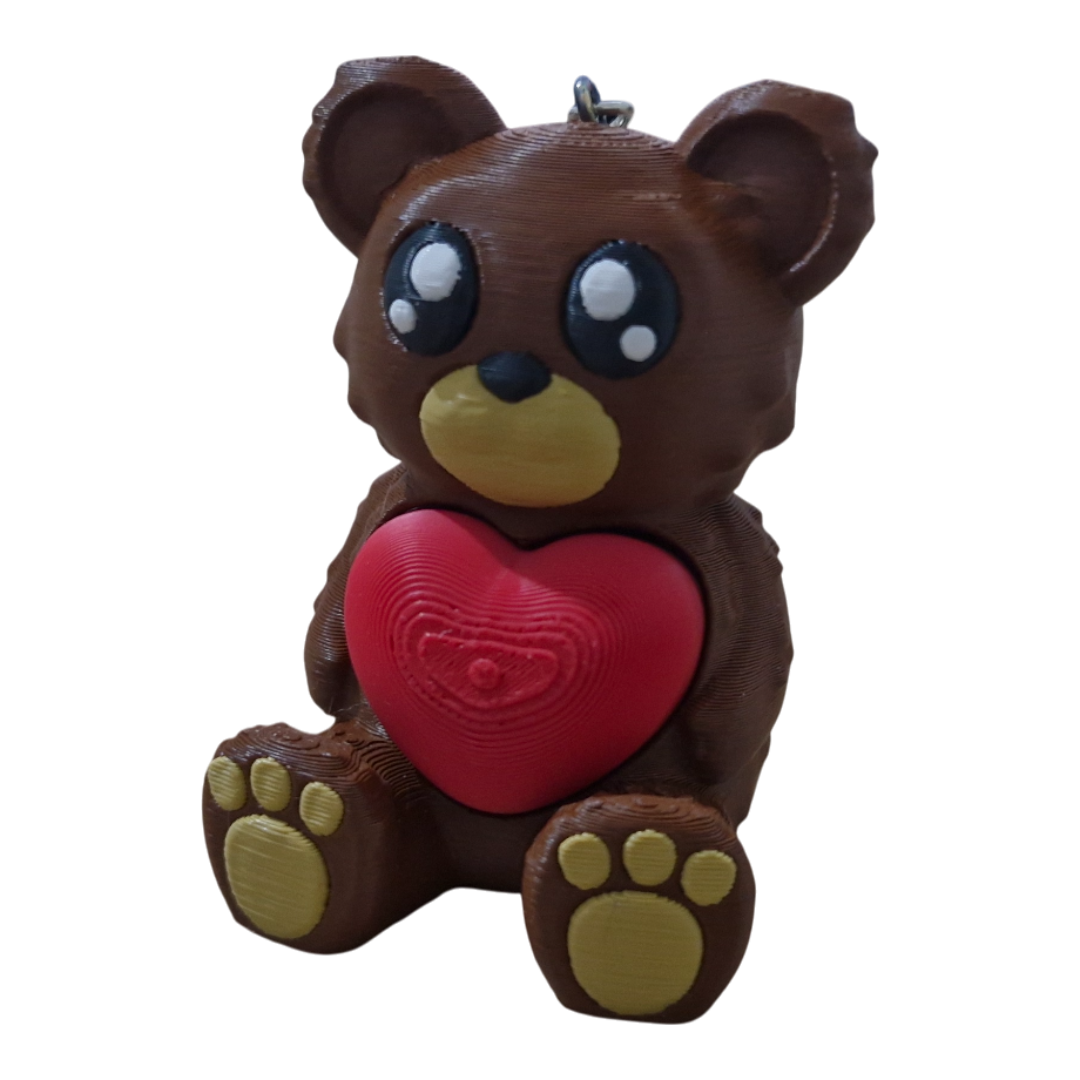 Ayıcık Clicker Anahtarlık (5li Paket)