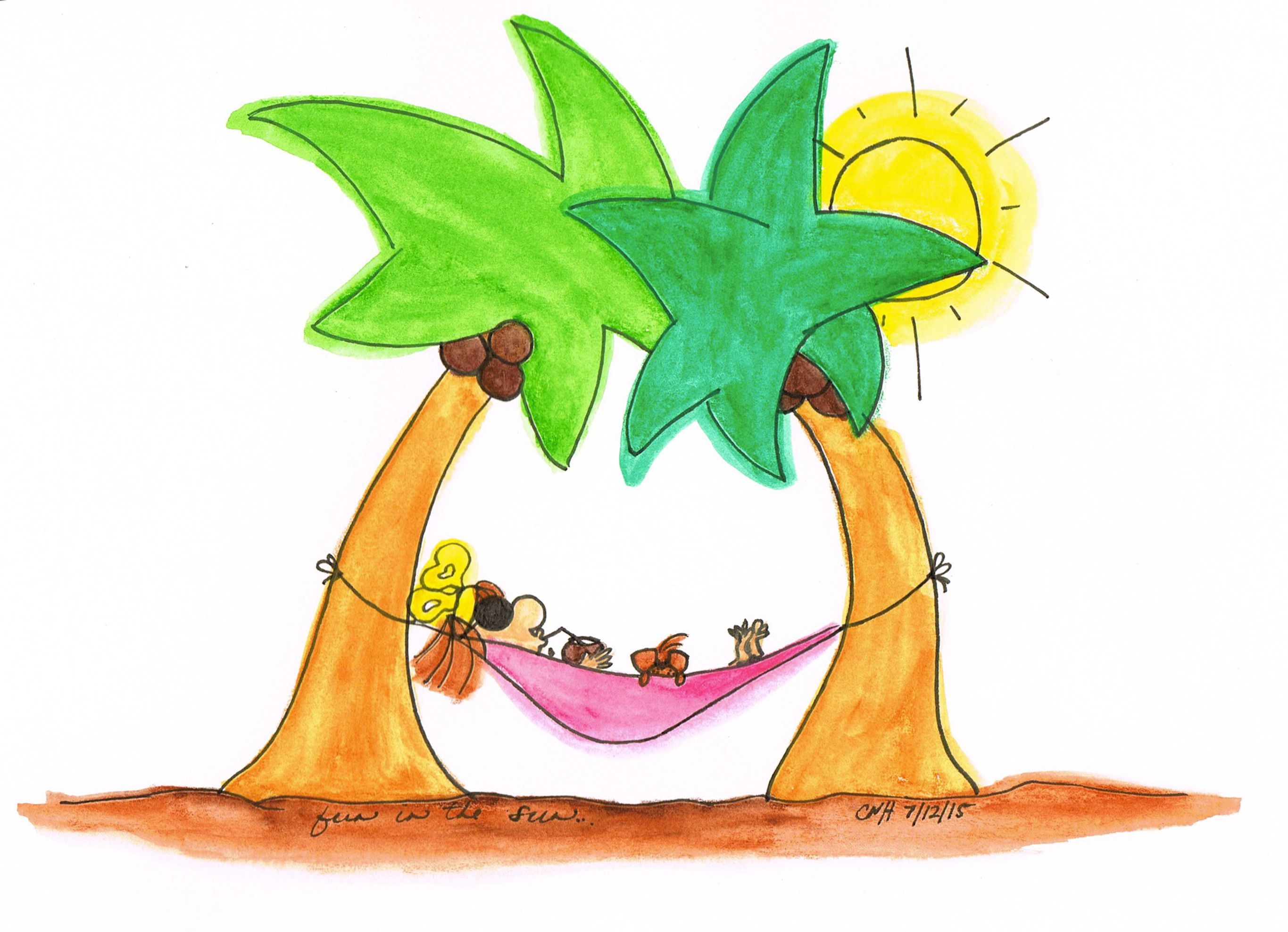 "Fun in the Sun" Greeting Card