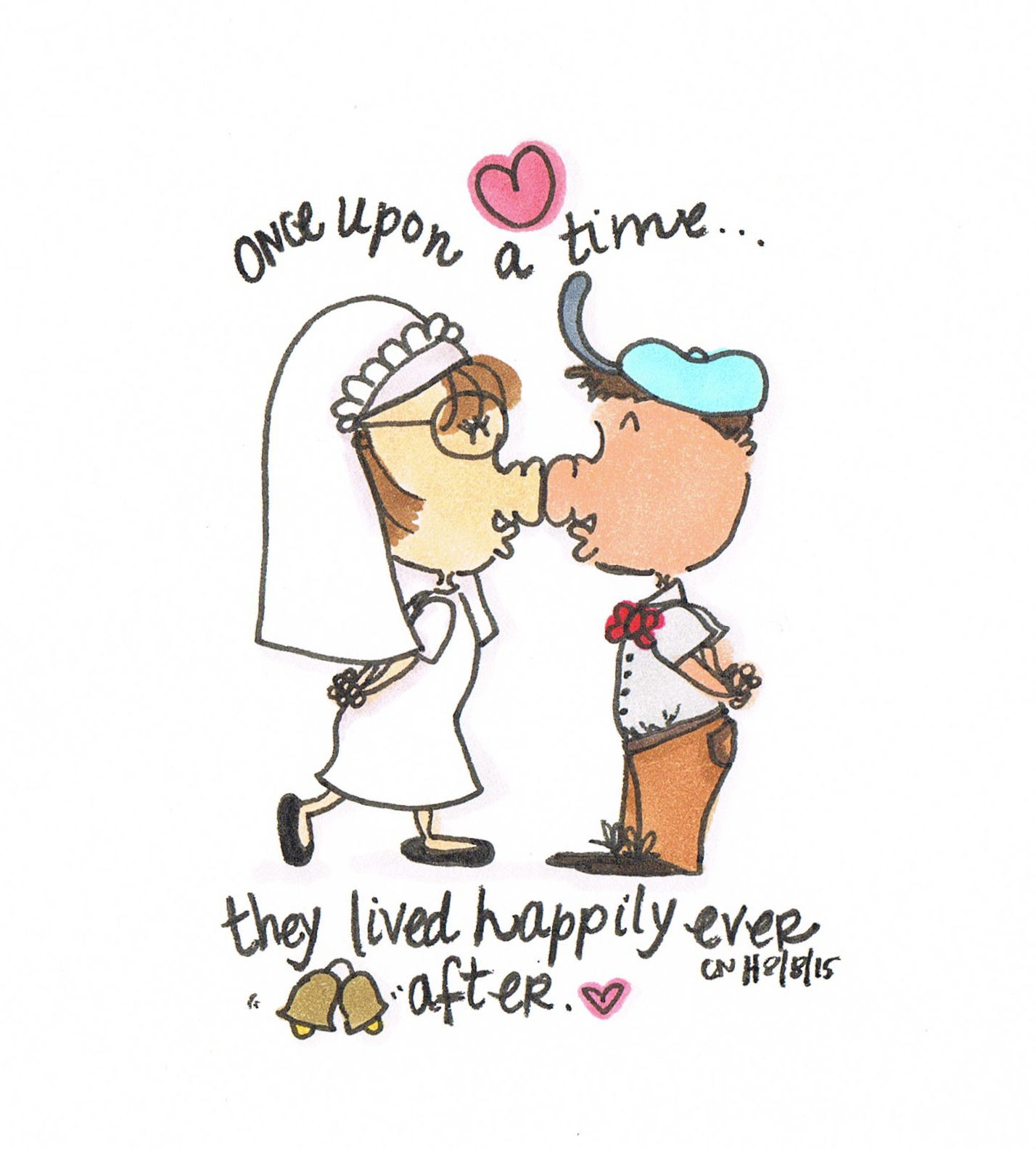 "Happily Ever After" Greeting Card