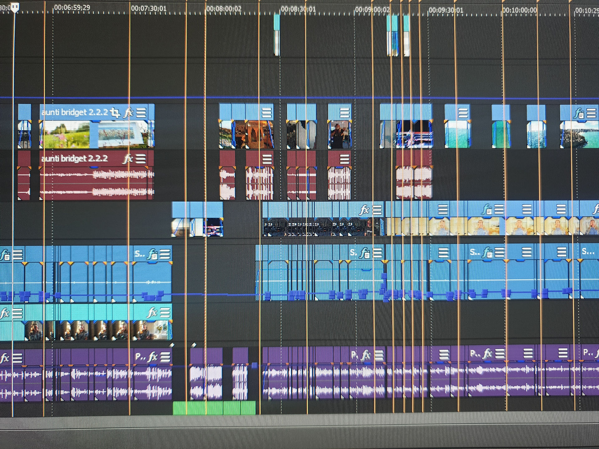 editing in vegas