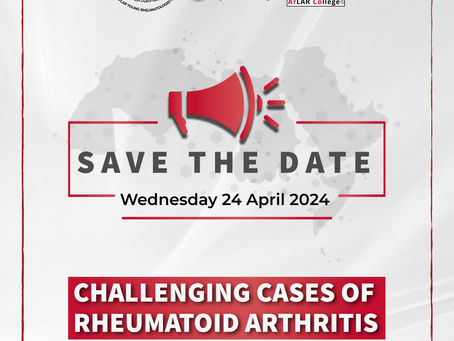 YRG's Upcoming Spotlight: Challenging Cases of Rheumatoid Arthritis - April 24 
