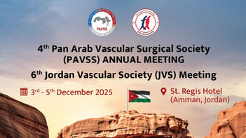 Mark Your Calendars: 4th PAVSS Annual Meeting & 6th JVS Congress — Dec 3-5, 2025 in Amman