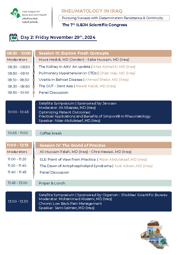 Scientific Program for the 7th ILBJH Conference is here!
