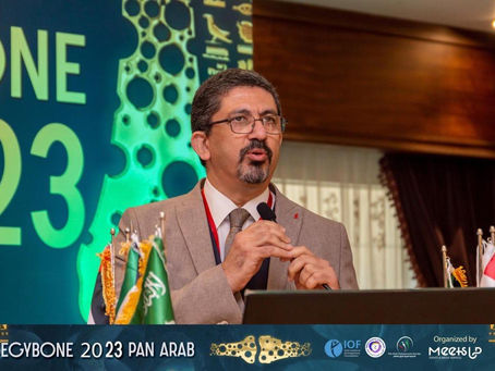 Prof. Nizar Abdulateef Honored for Leadership at 11th PAOS & 4th EABH Conference