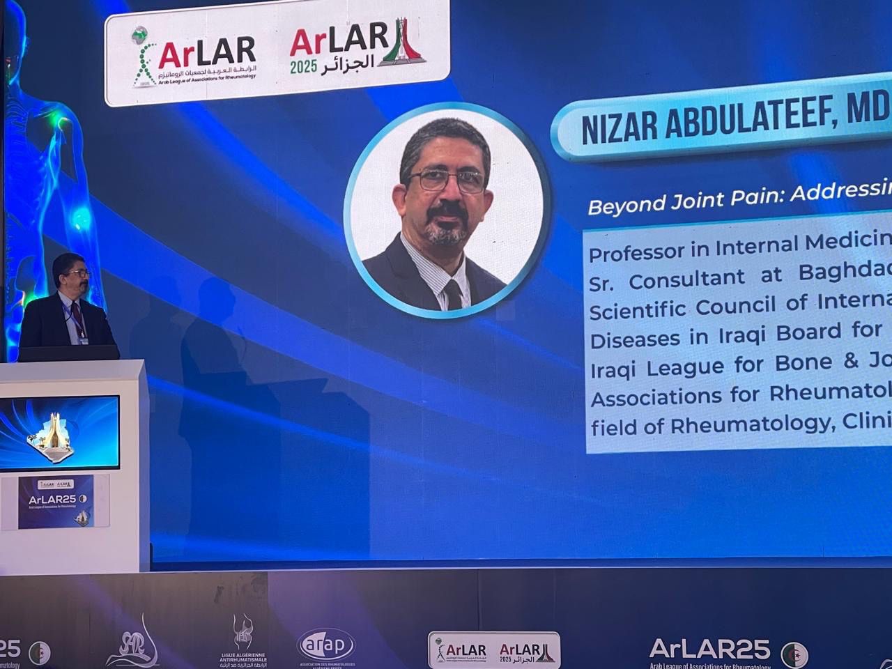 Iraqi League for Bone and Joint Health Participates in ArLAR25 Congress in Algiers