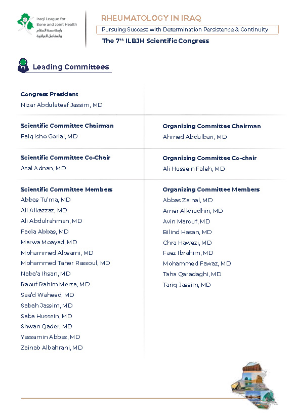Scientific Program for the 7th ILBJH Conference is here!