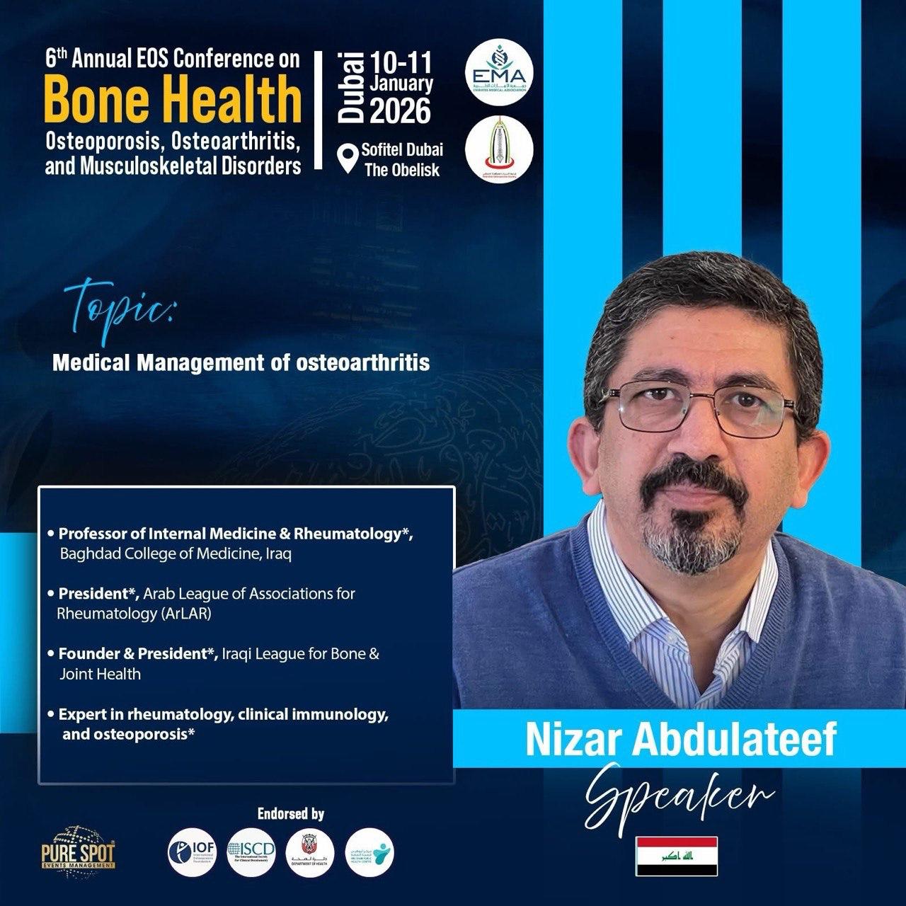 Iraqi Bone Health Leadership Highlighted at EOS 2026 Conference in Dubai