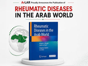 📚 ArLAR Proudly Announces the Publication of Rheumatic Diseases in the Arab World