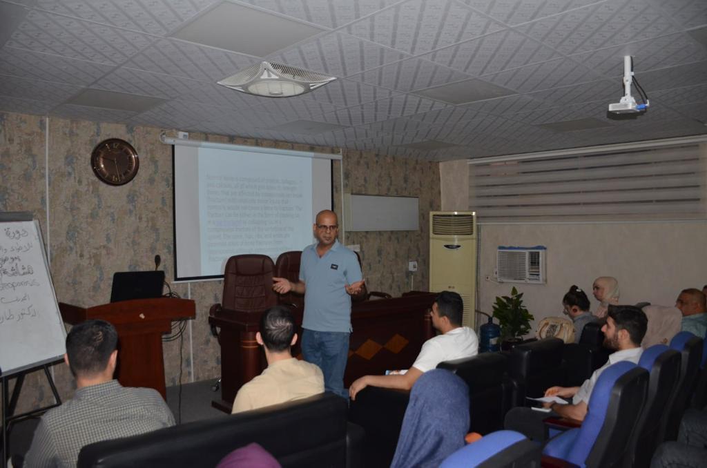Osteoporosis Training by Dr. Tariq Jassem Mohammad at Al-Karkh Hospital, June 2023