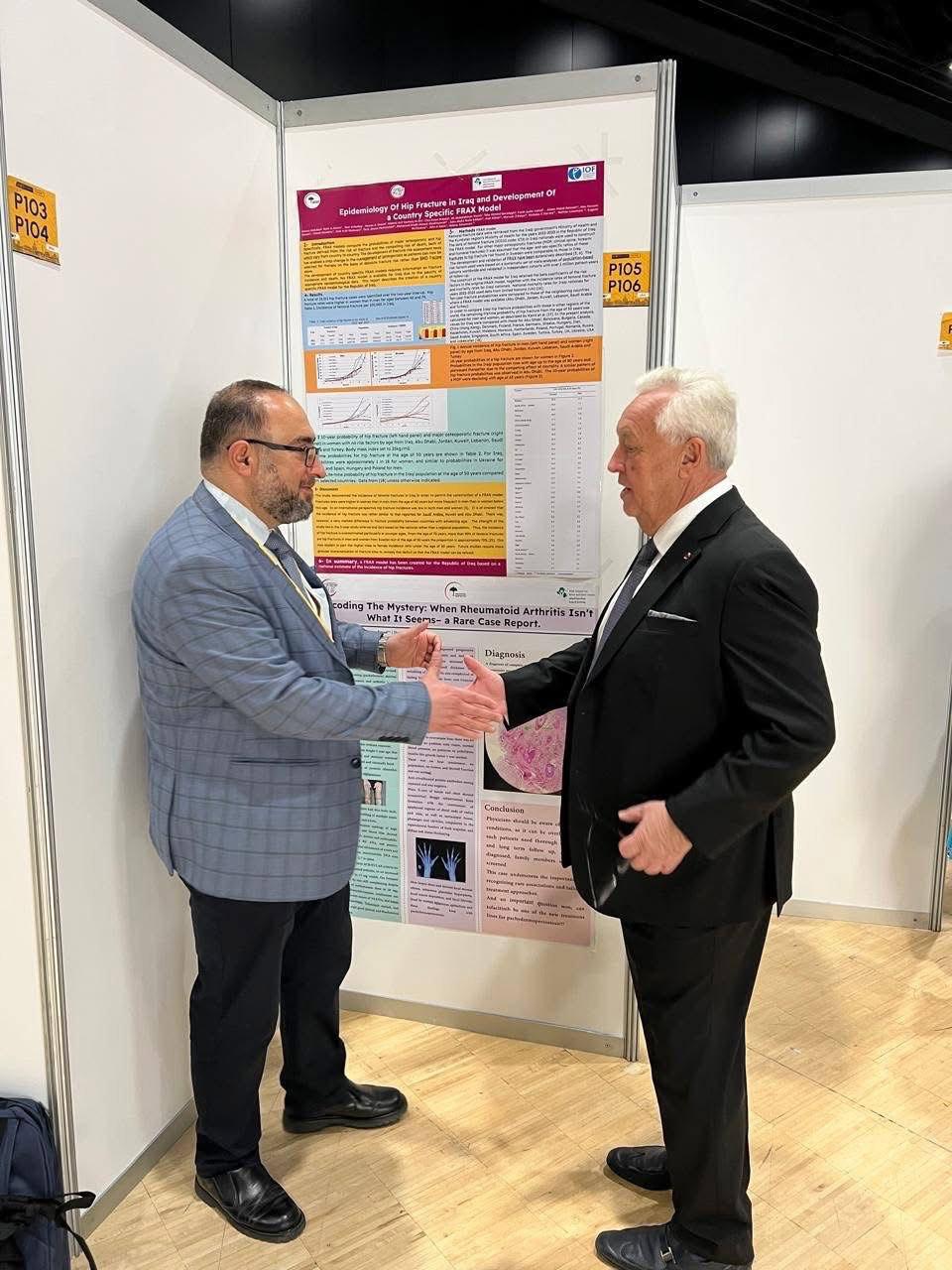 Important Participation of Iraqi Doctors in the World Osteoporosis Conference