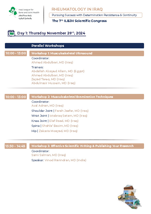 Scientific Program for the 7th ILBJH Conference is here!