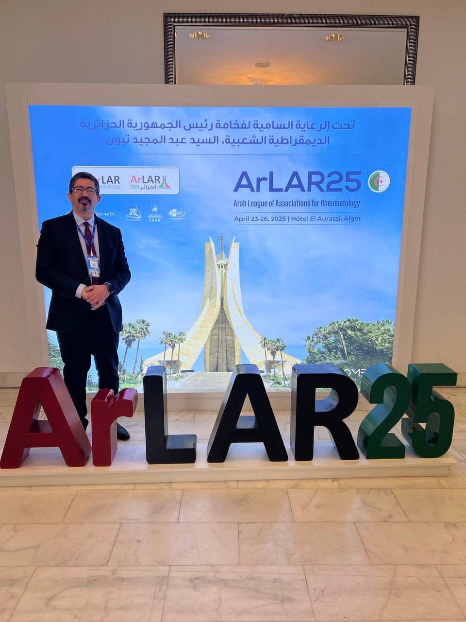 Iraqi League for Bone and Joint Health Participates in ArLAR25 Congress in Algiers