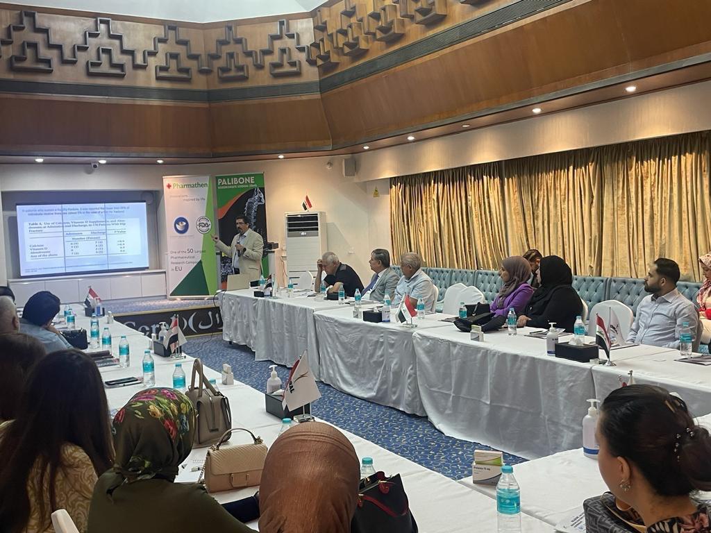 The Iraqi League for Bone and Joint Health and Pharmathen Company co-hosted a scientific symposium