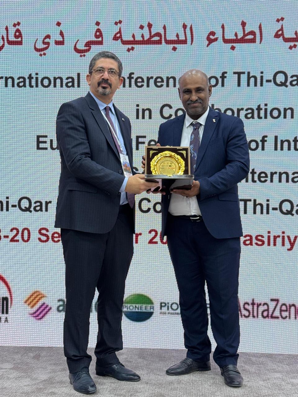 Participation in the Internal Medicine Conference at Nasiriyah Teaching Hospital: A Gathering of Expertise from Across Iraq (18-20 September 2024)