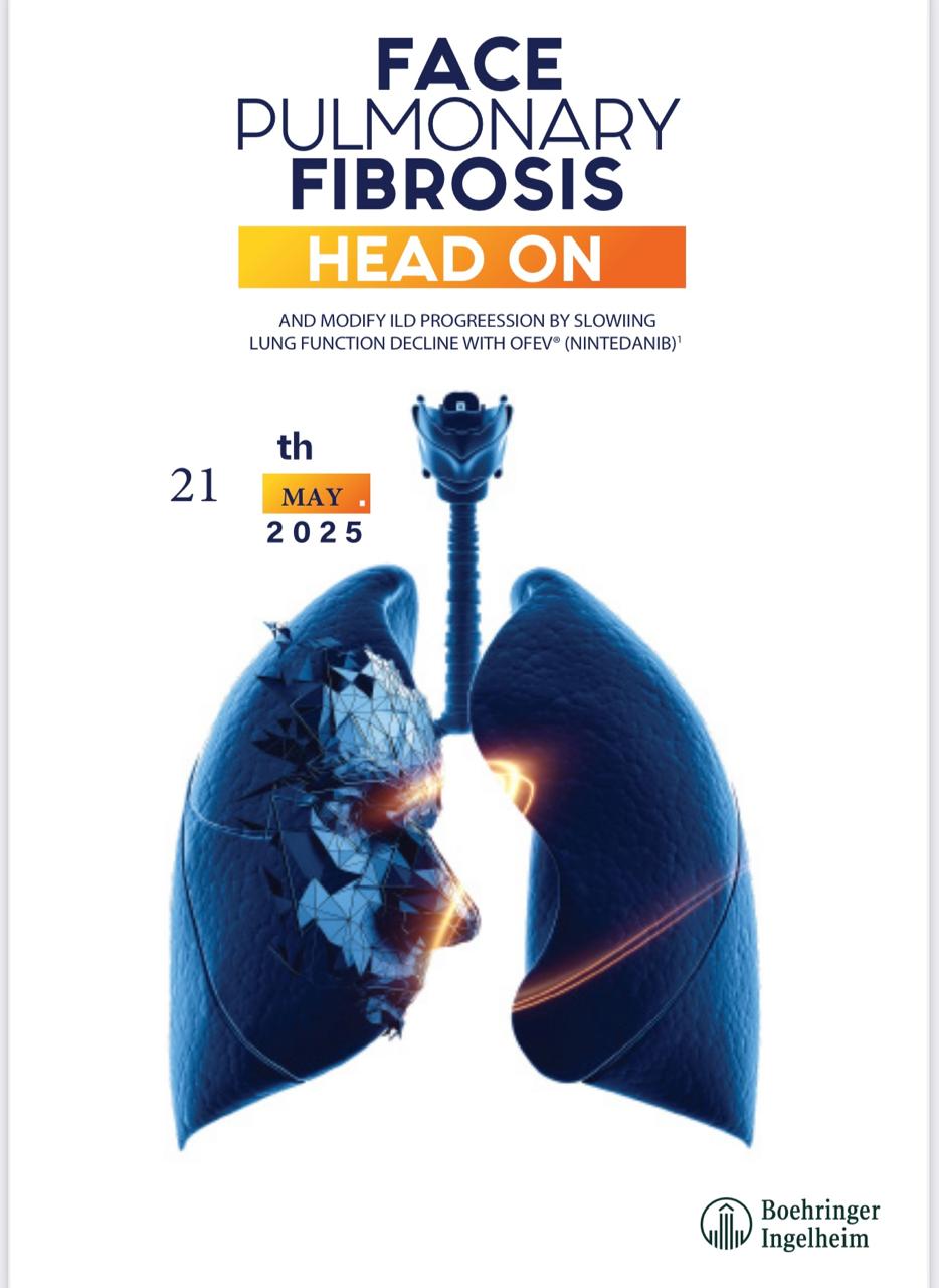 Boehringer-Sponsored Scientific Event “Face Pulmonary Fibrosis” Held at Al Yarmouk Teaching Hospital – May 21, 2025