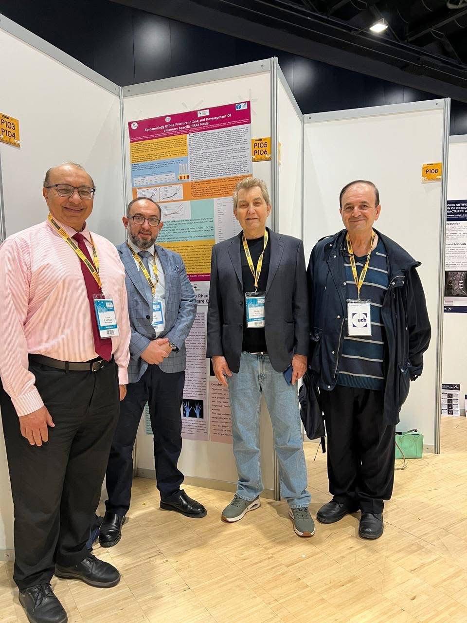 Important Participation of Iraqi Doctors in the World Osteoporosis Conference