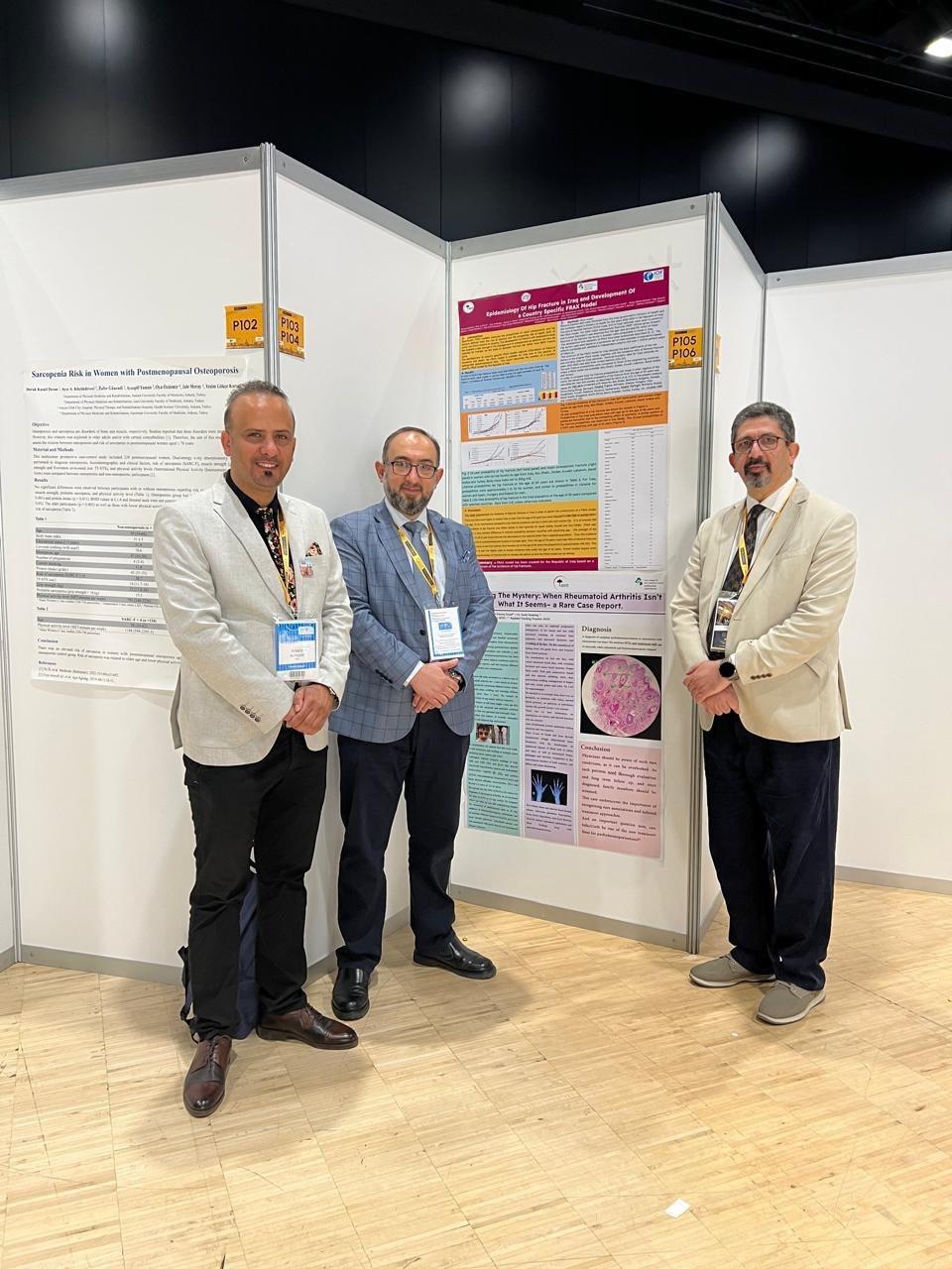 Important Participation of Iraqi Doctors in the World Osteoporosis Conference