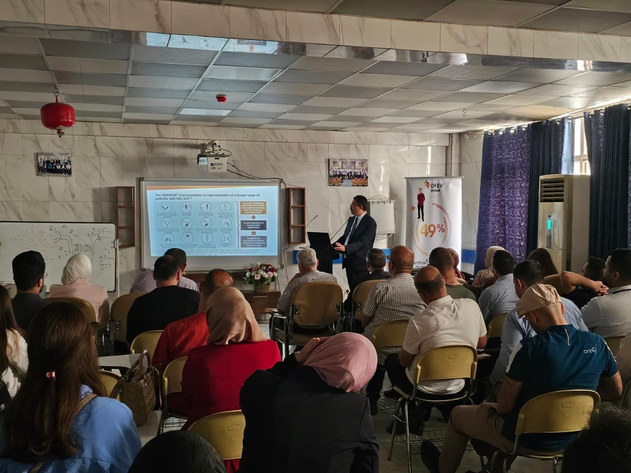 Boehringer-Sponsored Scientific Event “Face Pulmonary Fibrosis” Held at Al Yarmouk Teaching Hospital – May 21, 2025