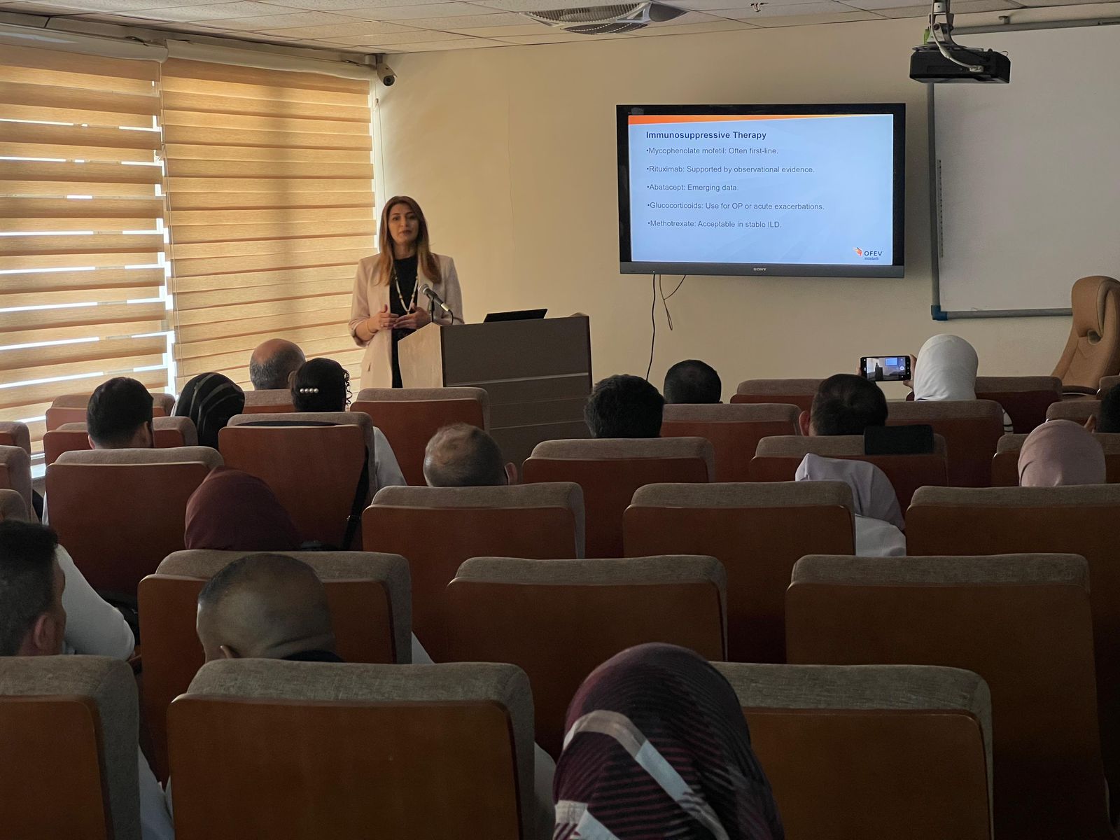 A symposium at the Medical City on ILD sponsored by Boehringer Ingelheim