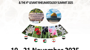 Final Reminder: The 4th Levant Rheumatology Summit Begins This Week