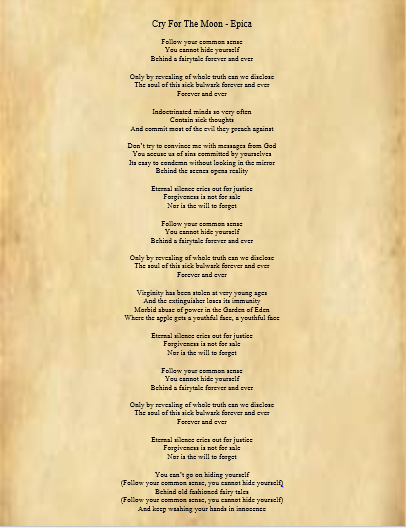 Cry For The Moon