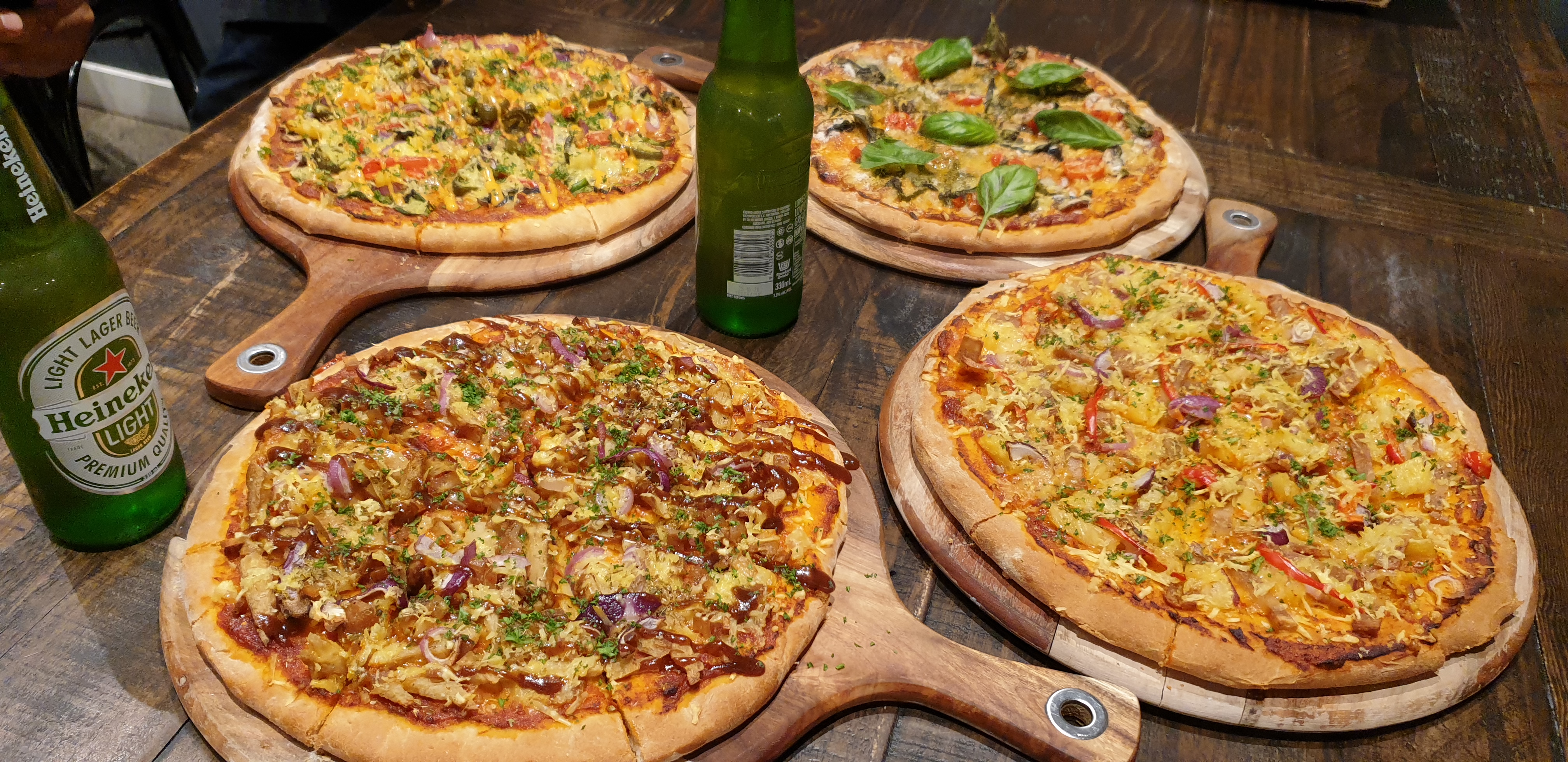 Arranged Food and Objects