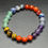 Thumbnail: 7 Chakra Crystal Bracelet 8mm