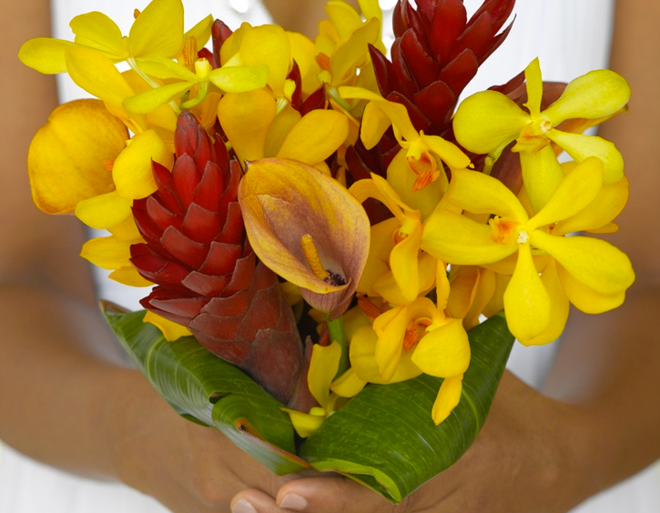 Belize Wedding Flowers