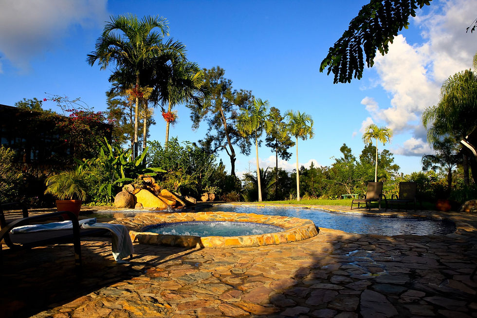Poolside at Hidden Valley Inn
