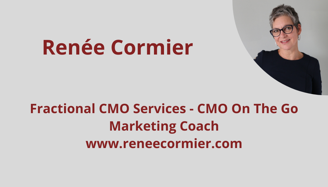 CMO On The Go Renee Cormier Fractional CMO Services