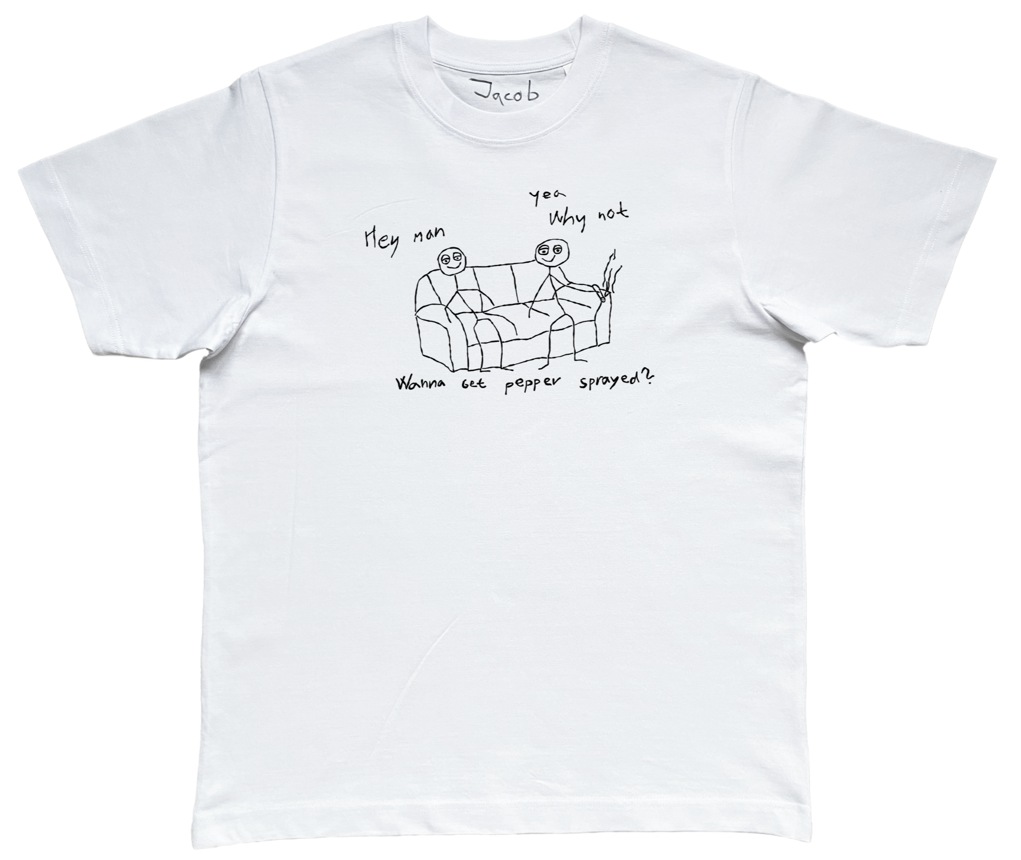 Wanna get pepper sprayed?