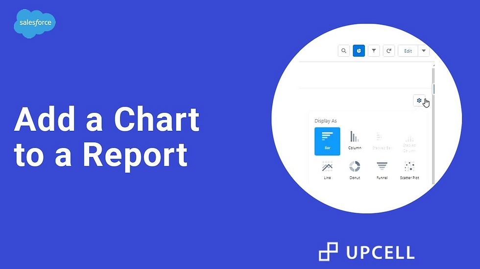 Add a Chart to a Report