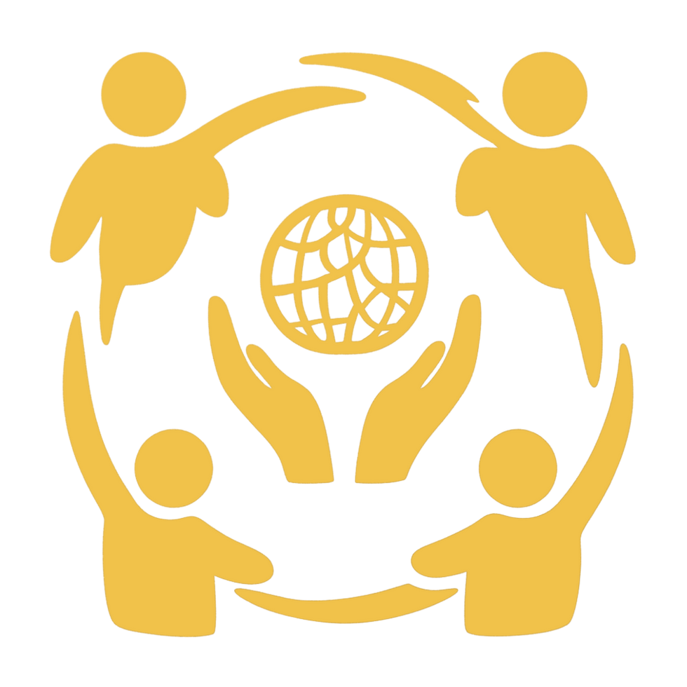 Global community support icon