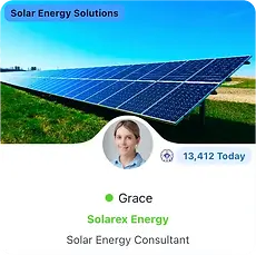 Solar salesperson