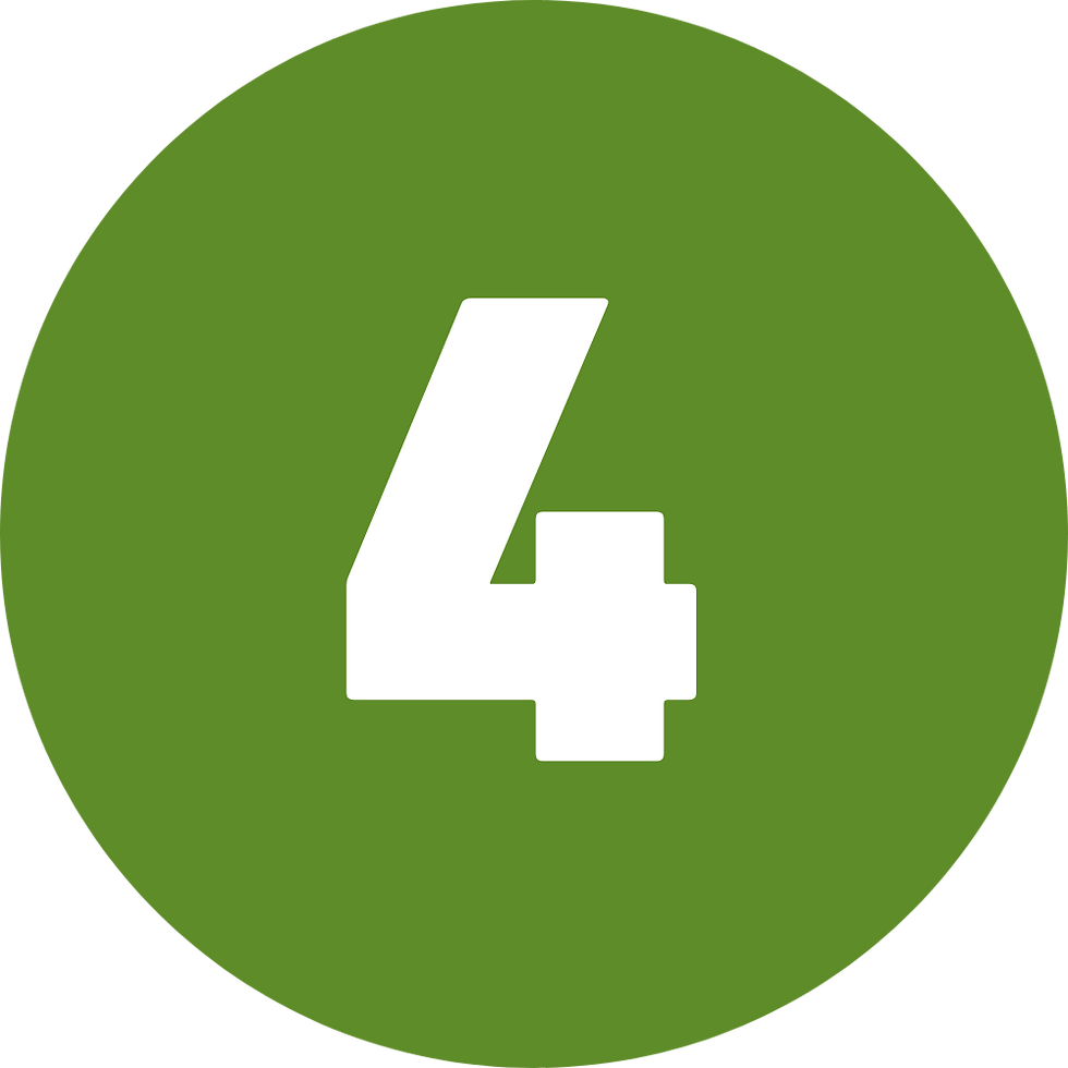 Number 4 inside a green circle