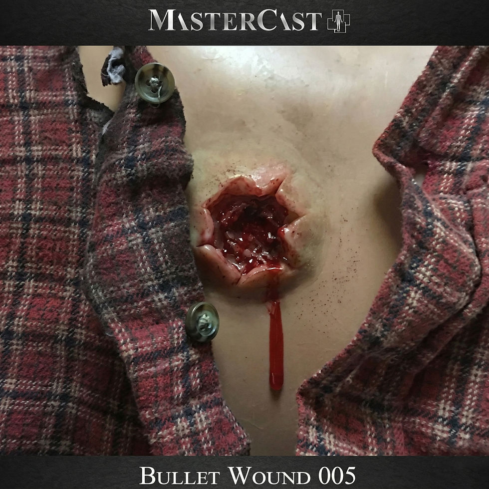 Bullet Wound 005 simulation prosthetic